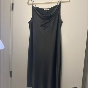 Dark olive Halston heritage dress NWT